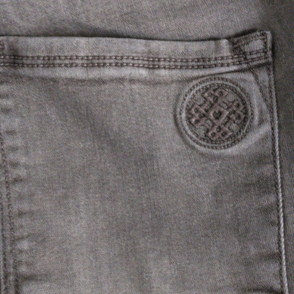 Laurie Felt ST(Small Tall)Grey Silky Bootcut Jeans - Picture 15 of 15